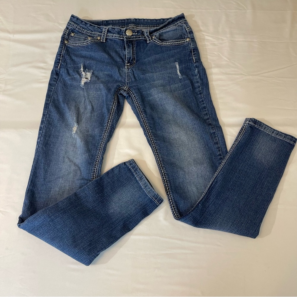 COUTURE BY SMITH DENIM HOUSE WOMENS JEANS , SIZE 11, VERY GOOD PREOWN CO…